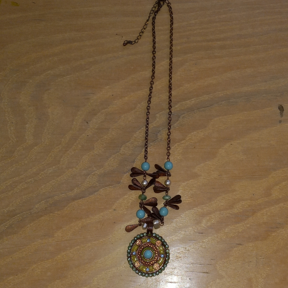 Matinee Costume Pendant Necklace